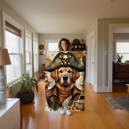 Golden Retriever Dog Velveteen Blanket - Soft, Durable Home Decor Gift